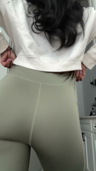 내 레깅스를 입을 수 있어? 