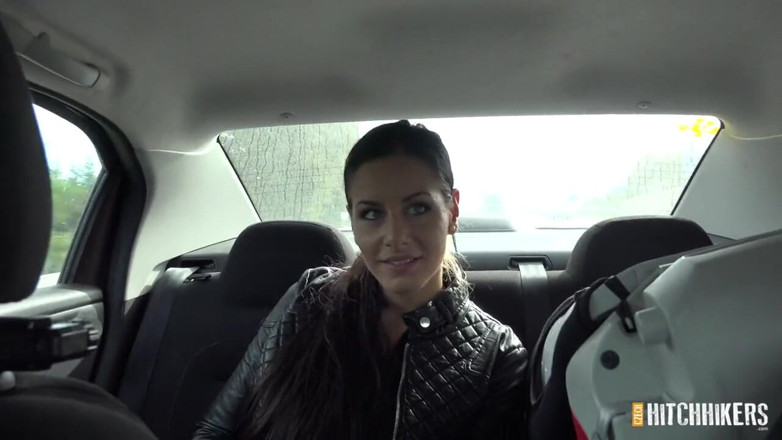 PornCZ: Busty hitchhiker likes to fuck