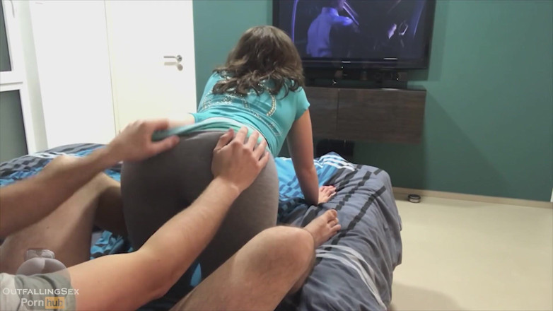 OutfallingSex: Anal Training - He Came so Fast in My Tight Virgin...