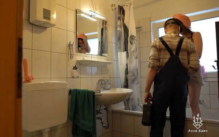 Anne Eden: Perverted Plumber Wants to Fuck!!