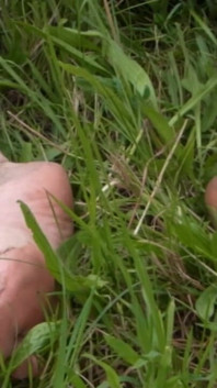 Pieds Sales À L’extérieur