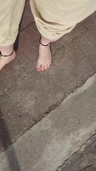 Footfetish: Teste curto nos lodos na praia de Horumersiel