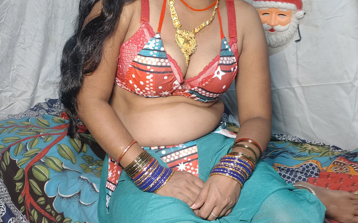 Desi step mom: No Natal, o padrasto presenteou sua enteada indiana com um...