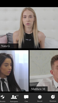 Lecție online o ia razna - profesorul o fute pe o studentă în direct
