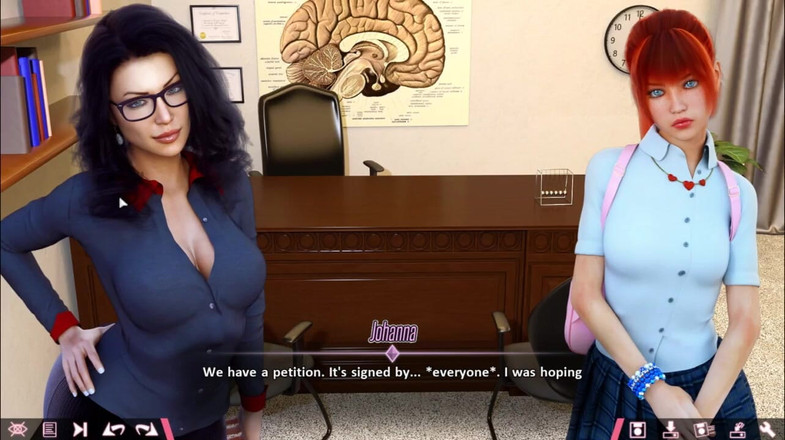 Miss Kitty 2K: Pekerjaan rumah ep18 - bagian 122 - tiba-tiba misskitty2k
