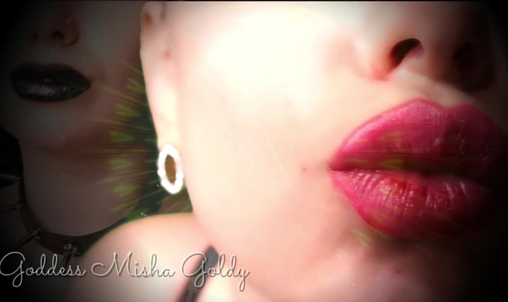 Goddess Misha Goldy: Mesmerizing JOI edge lip smelling game!