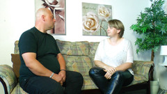 German Mature & Granny: Niemcy Prawdziwa para seks z napalonym dojrzałym