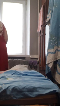 Blonde Stepmom Seduces Redhead Stepdaughter and Fucks Her While Her Husband Takes a Shower