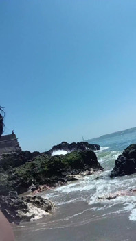 On the Beach on a Sunday