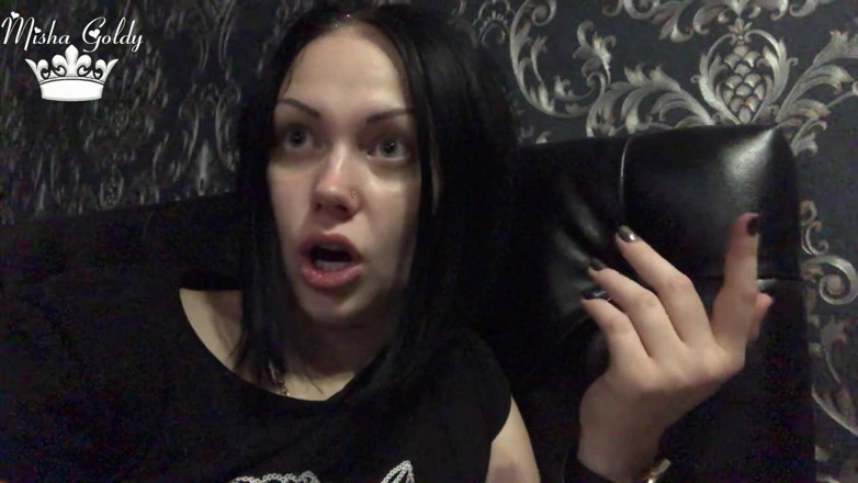 Goddess Misha Goldy: Locking the virgin perverts