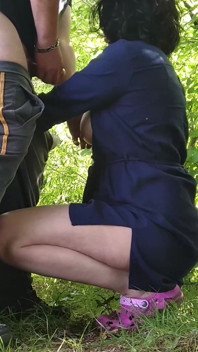 He Cums in My Mouth From Behind