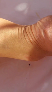 Esposa Rubia Amateur Disfruta De La Adoración De Los Pies Al Aire Libre
