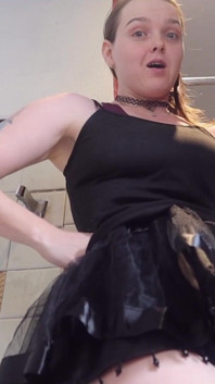 Excerpt From a Newly Filmed Video, Were You Looking up My Skirt? Such a Bad Boy! Tells You How Bad You Are and Then JOI