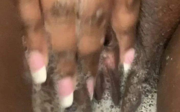 Miss Ass Ferrari: Watch Ferrari play with her soapy wet pussy