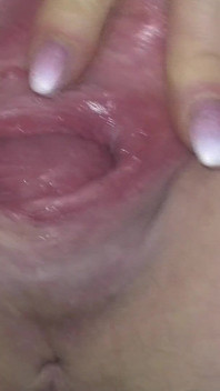Labia Spreading Close up 7