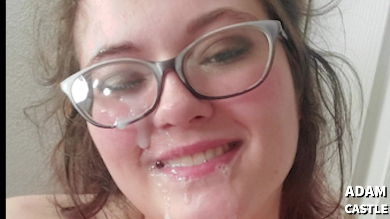 Adam Castle: BBW fickfreundin: süßes sex-up in arsch zu gesichtsbesamung gefickt