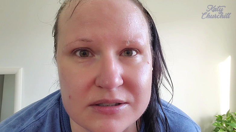 Katy Churchill: ジムの後はすごく汗だく