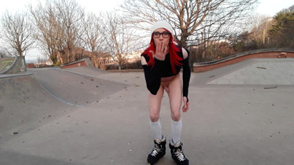 The Midnight Minx: Themidnightminx skate park x
