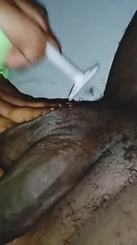 She Shaves My BBC Then Fuck It Part5(balls Shaving Again)