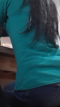 Unexpected Lesbian Threesome in the Kitchen with Dirty Talk