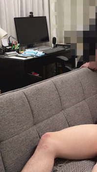 Straight Married Broker Texted Mike During Work - a Dominant Couch Hookup Followed