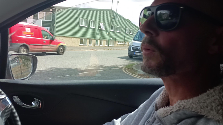 Rockard daddy: Sexy Dilf Taxi Driver Big Uncut Cock Wanking and Cumming -...