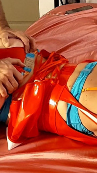2470eoss - französischer amateur, bekleideter sex, Satin-dessous, enges Lycra-kleid, zungenanal, blowjob, doggystyle