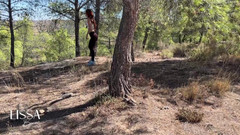 Lissa Brown: Malý chlap se mi vystříká do pusy venku - Sledování - Spandex-pov