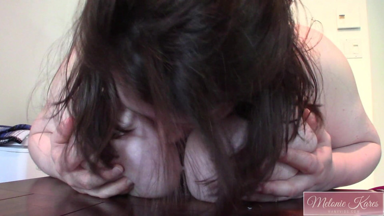 Melonie Kares: Massive breasts sloppy tit fuck and suck