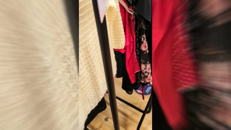 JessieHH: Caught Him Creeping and Peeking on Me While Shopping