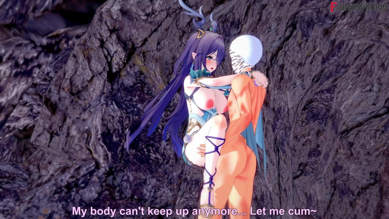 Fantasy king: ラウマの熱いセクシーセックス - 原神