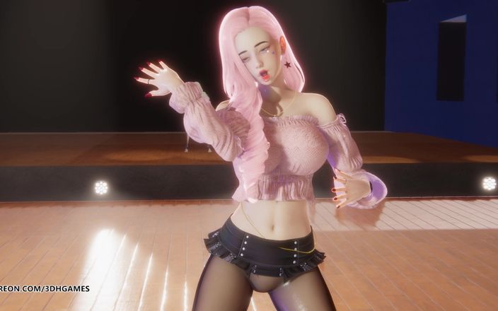 3D-Hentai Games: Hyolyn - сексуальный стриптиз Лиги легенд, хентай без цензуры, 4K, 60fps