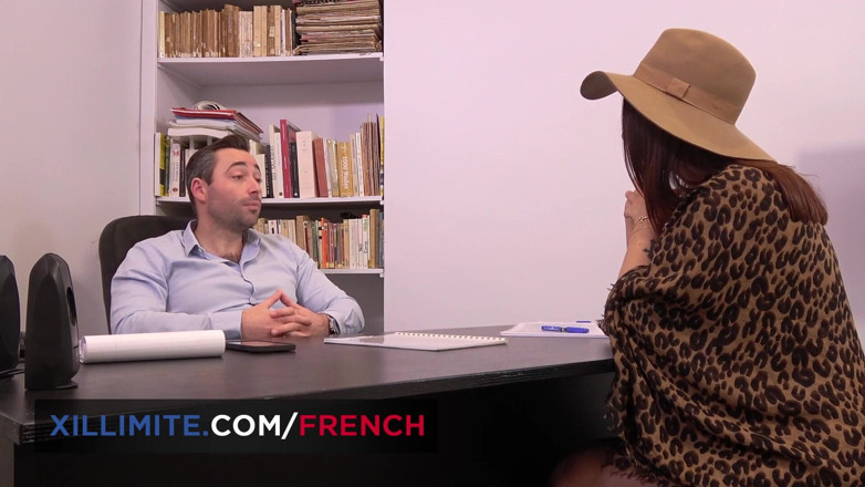 French girls at work: Victoria beauregard fa sesso con l'insegnante di teatro
