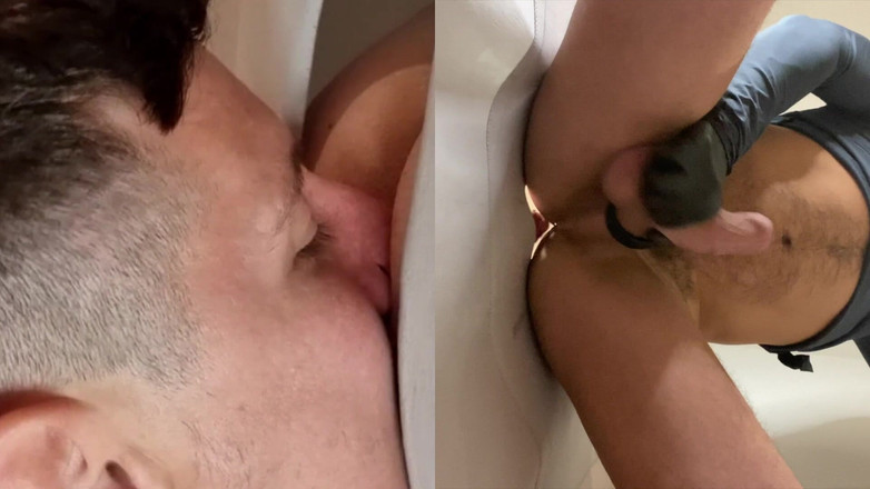 gaynaughtywelsh: 후장과 목구멍을 따먹는 Anon Gloryhole