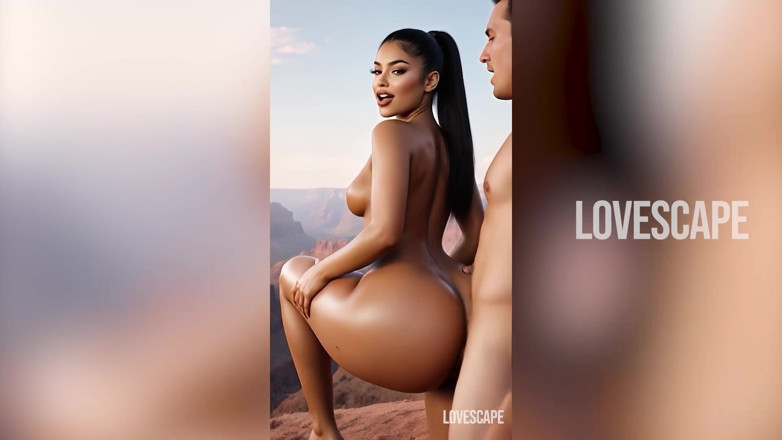 Lovescape: Mountain Meadow - latina puta - de quatro duro e final pingando