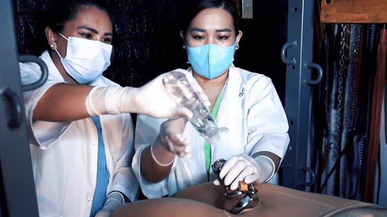 DominaFireOfficial: Medical CBT sessions by two nurses
