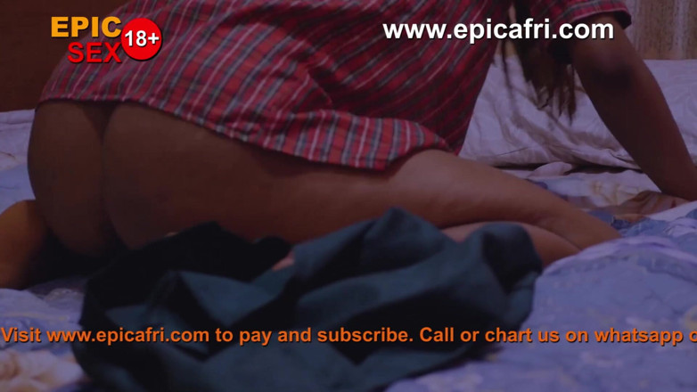 Epicafri: Lesbian college teen steals stepmum's dildo and fucks herself to...