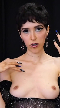 Small Tits and Long Nails Worship