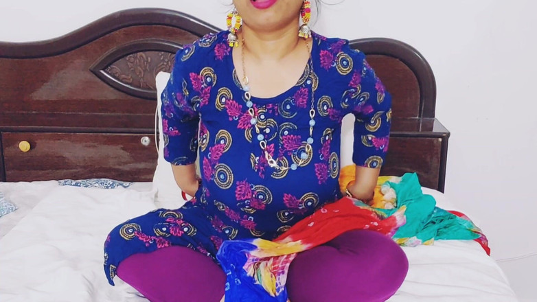 Hotty Jiya Sharmaa: Cuñado, llévame, también soy medio ama de casa, video de...
