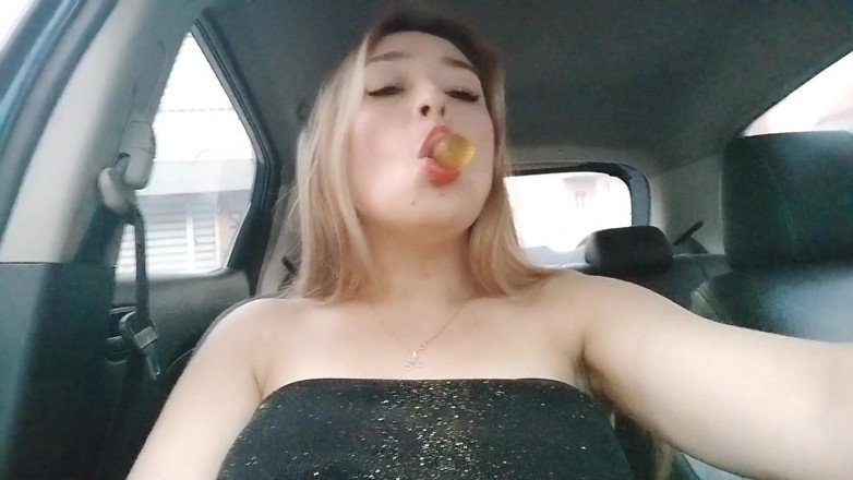 Angel eyes studio: I Hid in My Car and Swallowed Two Dildos!!