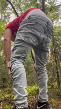 Outside Jerking Gay Crossing