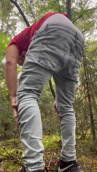 Outside Jerking Gay Crossing