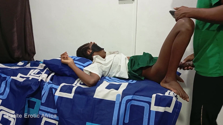 Petite Erotic Africa: Anal Fingering and Fucking Skinny African Teen Lovet