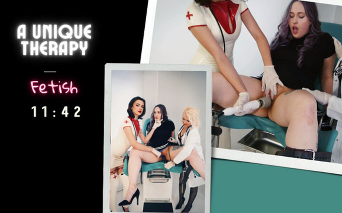 Marlene Moore: 一种独特的疗法。医疗恋物癖。阴户伸展，鼓励高潮