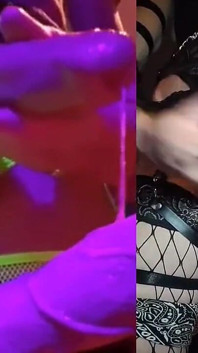 Hot Tranny with Huge Cock