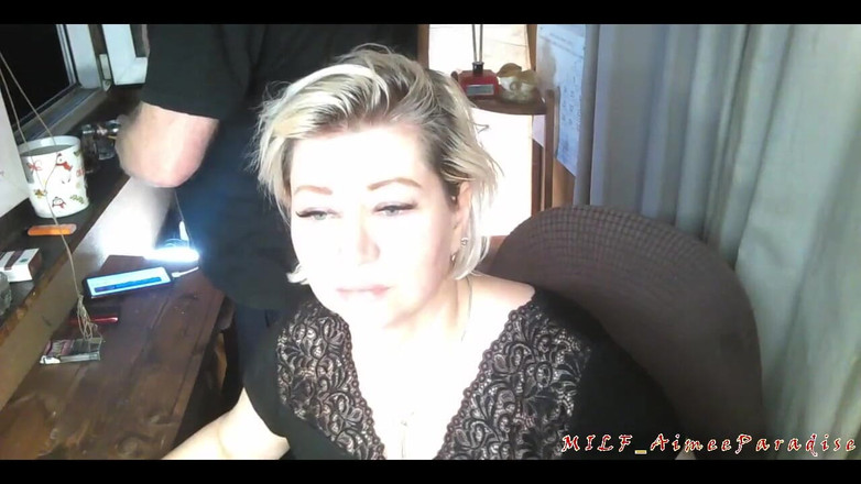 AimeeParadise: Pasangan matang yang rosak dari Rusia berseronok di Balkoni... Dengar "aimee...