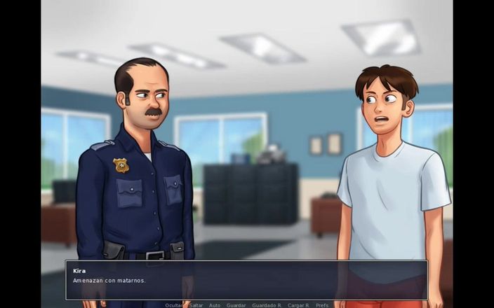 HotSummer117: Summertime saga cap 69 - уроки музики з учителем мамки