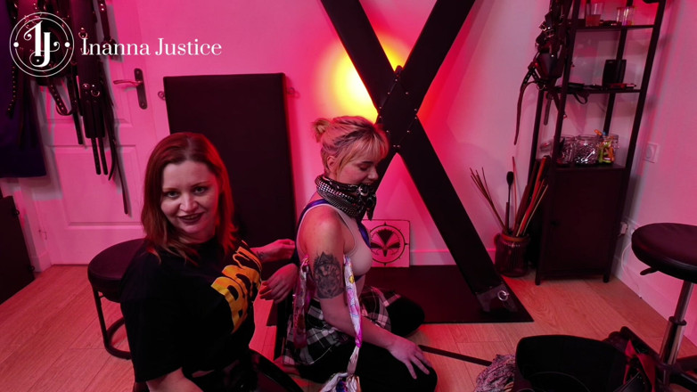 InannaJustice: Kink Basics 3 Bondage Avec Foulards Et Ceintures