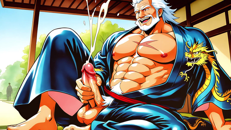 Erotic Man: 道场武术大师撸管