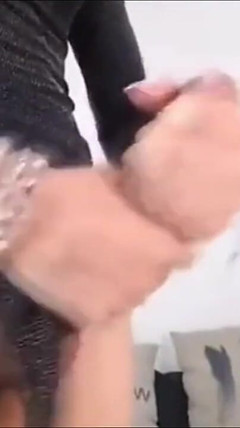 Jerking off My Huge Cock and Cumming thumbnail